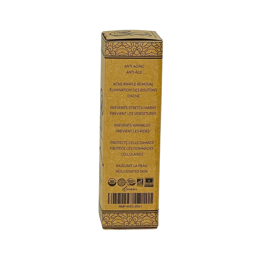 Argan au Musc L'huile d'argan au musc, argan naturel musc