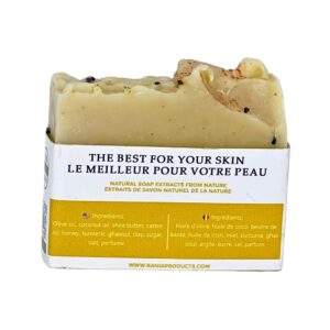 Savon curcuma au miel