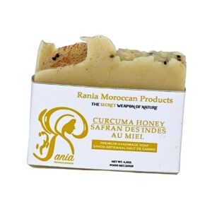 Savon curcuma au miel