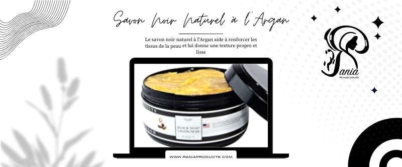 Savon Noir Naturel à l’Argan
