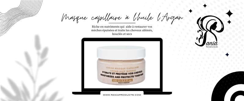 Masque capillaire à l'Argan Masque capillaire à l'Argan