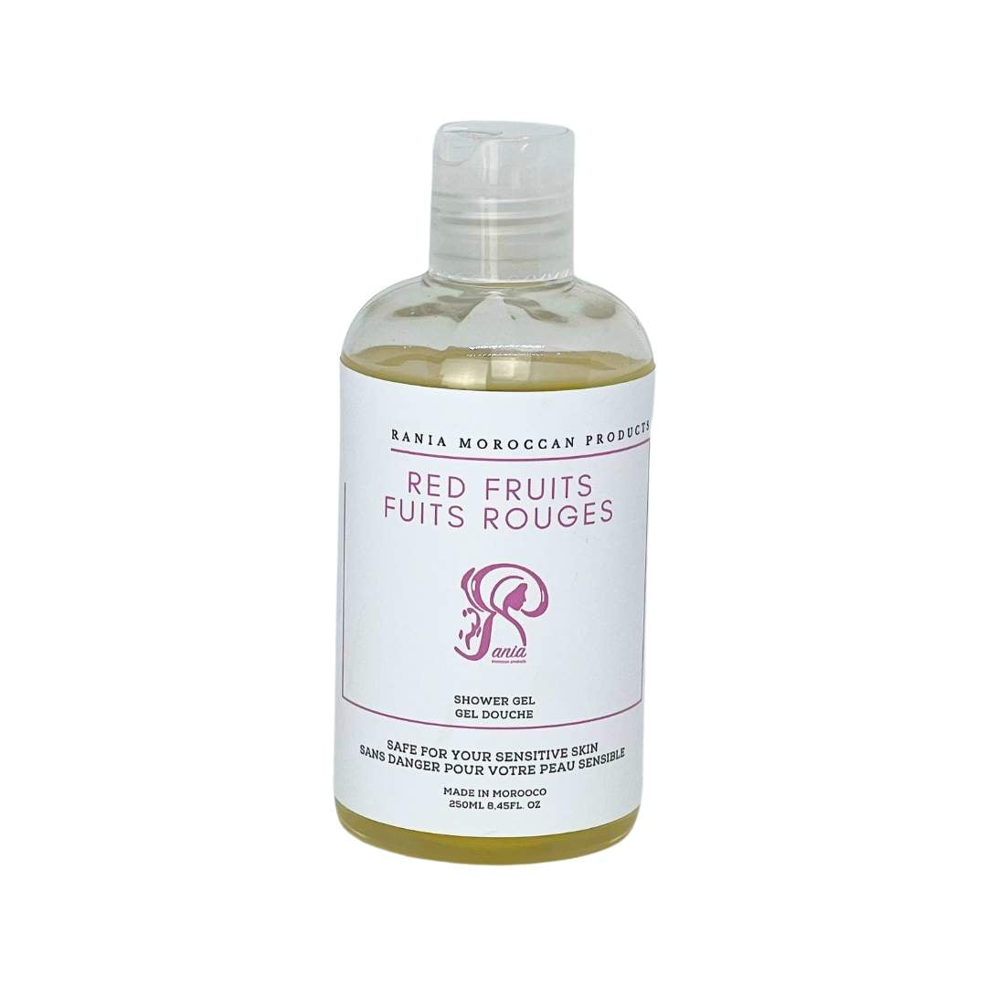 Gel douche hydratant aux fruits rouges gel douche fuit rouge