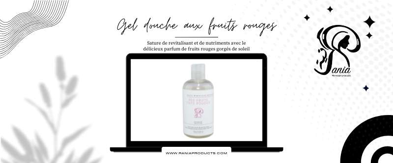 Gel douche aux fruits rouges Gel douche aux fruits rouges