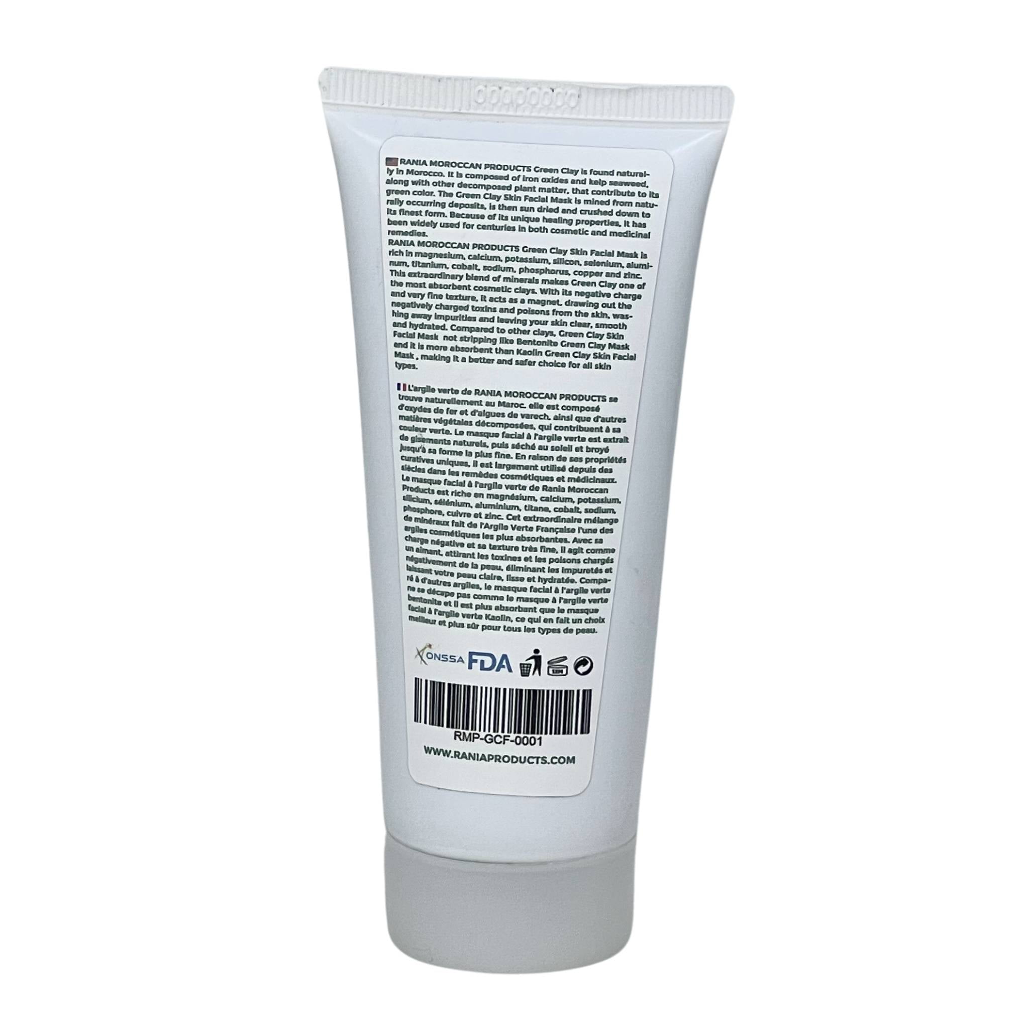 Argile verte pour Visage Argile verte pour visage 100ML – Image 2