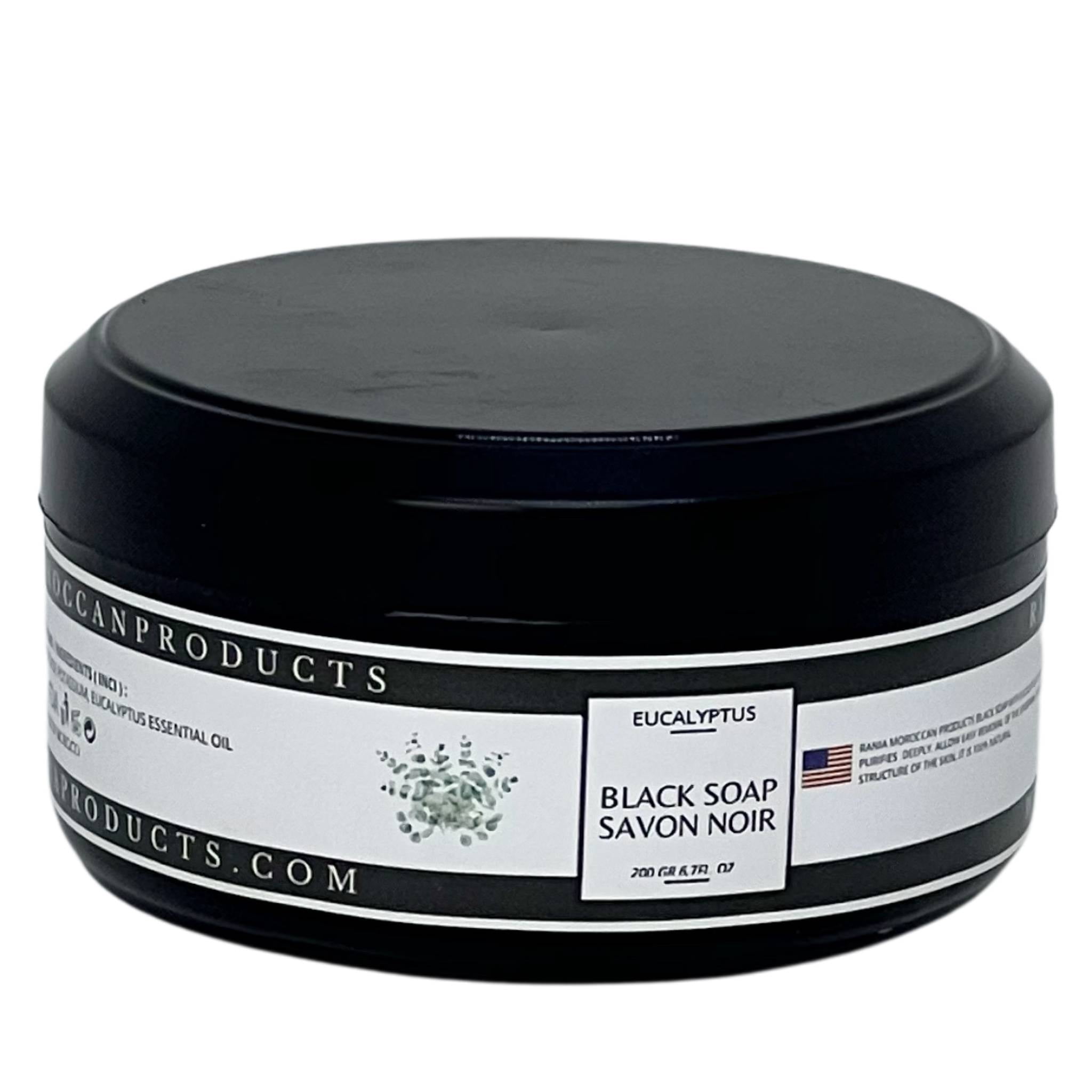 Savon noir naturel à l'eucalyptus savon Noir Naturel à l'Eucalyptus